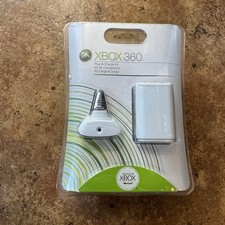 Genuine Microsoft Xbox 360 Play and Charge Kit OEM - Factory Sealed!