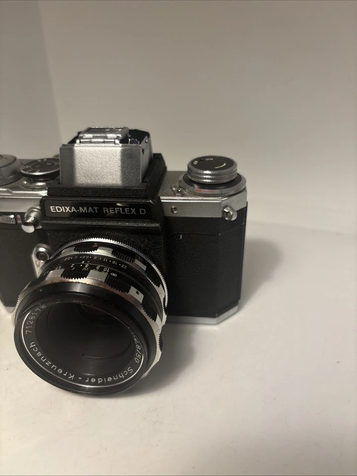 Edixa-Mat-Reflex Mod. Reflex D 35 mm Edixa-xenar 1:2,8/50 mm - Photo 2/4