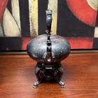 REED & BARTON SILVER PLATED COFFEE/TEA KETTLE W/ BURNER AND STAND RARE pre 1900 — photo 2