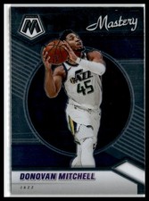 Donovan Mitchell 2020-21 Panini Mosaic Men of Mastery #8 Utah Jazz