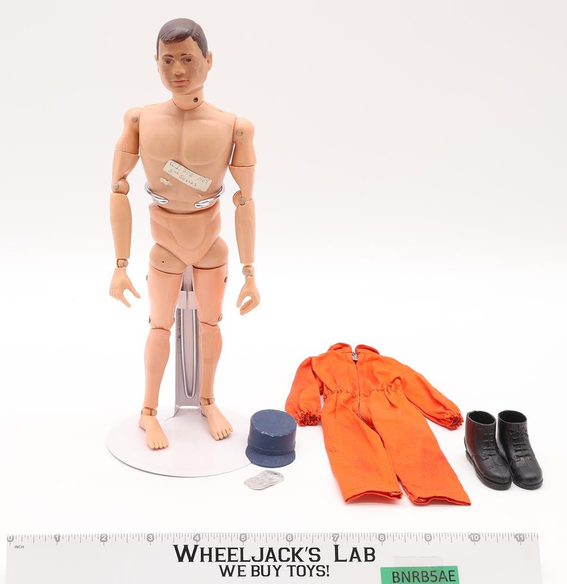 Action Pilot Painted Brown Hair W/ Jumpsuit 12