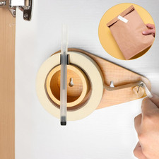 Wood Wall Mounted Masking Tape Dispenser 1 Inch Kitchen Tape Painters Tape Dispe