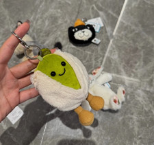 Jellycat Horatio Pistachio Amuseables Bag Charm Keychain Soft Plush Toy NWT