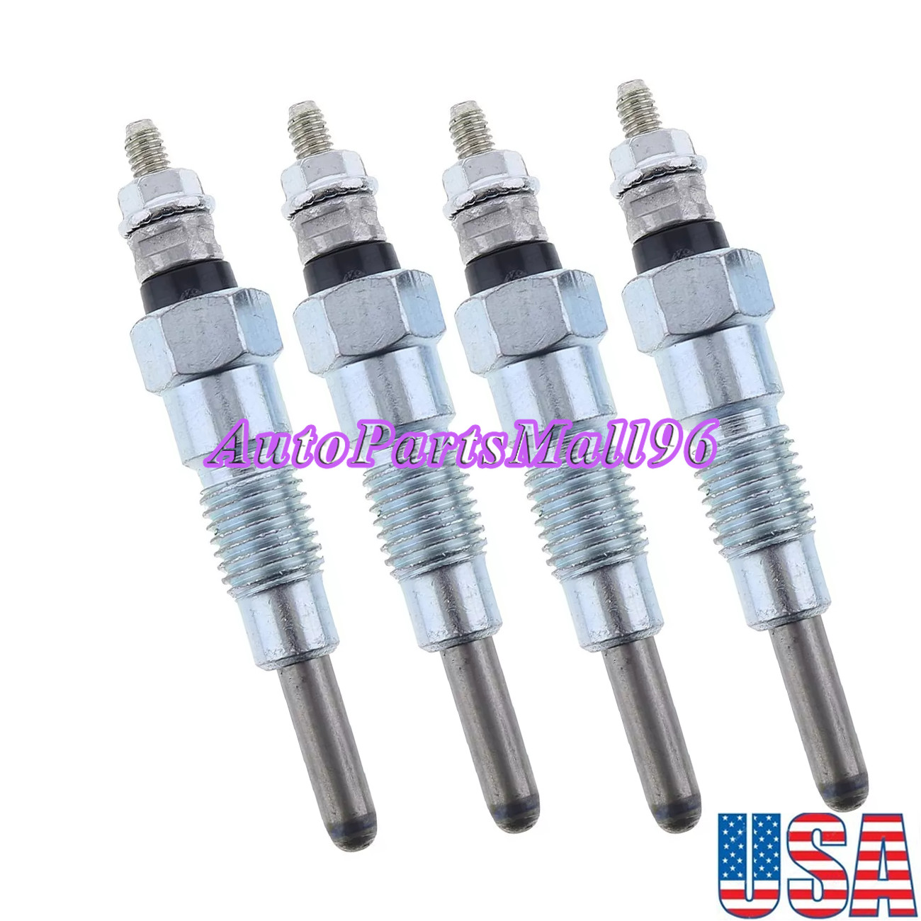4 pcs Glow Plug for Nissan SD23 Engine Caravan/Homy Atlas K-YF22 YGF22 VYGE23