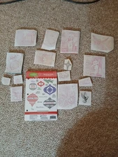 Lot Of 37 Christmas Rubber Stamps Stampin Up JustRite Cling