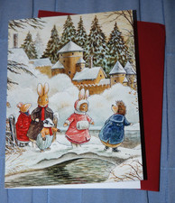 Foxwood Tales: CHRISTMAS WOODS, Brian Paterson Blank Christmas Card NEW & Sealed