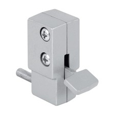Prime-Line U 9877 Aluminum, Step-On Sliding Patio Door Lock Single Pack