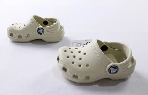Crocs Toddler's Classic Lightweight Clogs LB3 Bone 206990 US/UK:c5 EU:20-21