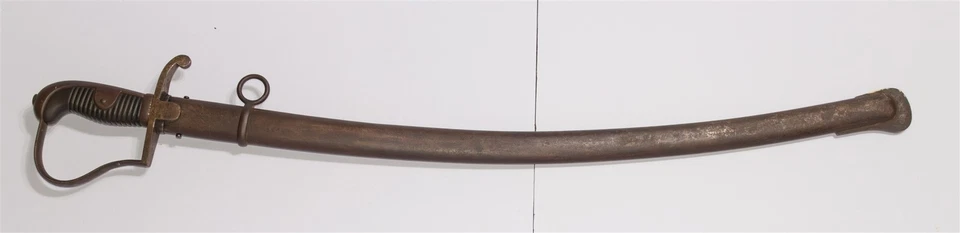 Antigua espada sable de artillería alemana prusiana Alex Coppel de 1915 Primera Guerra Mundial M1873 Foto 2 de 4