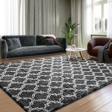 8x10 Area Rugs for Living Room, Fluffy Shag Rugs for Bedroom, Non-Slip Indoor...