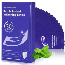 Natural Teeth whitening Strips Sensitive White Strips for Teeth whitening-7 D...