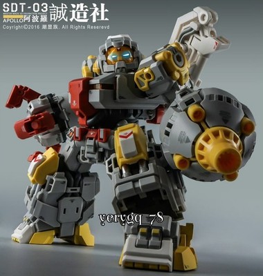 Master Made SDT - 03 Apollo Q - Version Mighty Transformable Model Action Figure