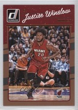2016-17 Panini Donruss Justise Winslow #39 0b3