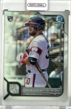 2022 Bowman Chrome Chicago White Sox Jake Burger Photo Variation