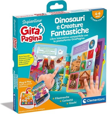DINOSAURIER UND FANTASTISCHE KREATUREN SEITENUMSCHLAG