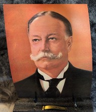 1972 Portrait Of The President's William Taft 14x11 Biography Cardstock 