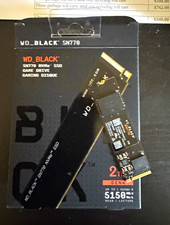 Western Digital WD_BLACK SN770 2TB M.2 2280 PCIe Gen4 NVMe SSD 5150MB/s
