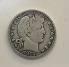 1915 S barber half dollar