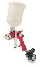 Gravity Feed H.V.L.P. Spray Guns, 19018 1.8 mm, red body TTN-19018