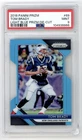 2018 Panini Prizm #69 Tom Brady Light Blue Prizm Die Cut SP /199 PSA 9 Mint