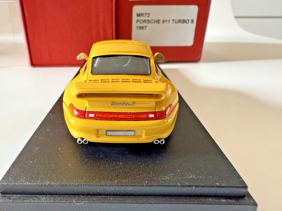 MR Collection Models 1:43 Porsche 911 Turbo S (1997) 1 of 100 – MIB, Like BBR - Image 4 of 4