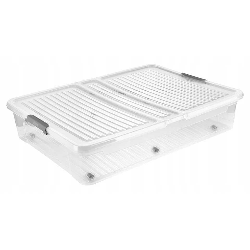 Unterbettbox 'leo' 53 Liter transparent keeeper 1100200100000 (4052396109764)