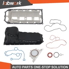 Labwork Engine Oil Pan w/Lower Gasket Set for Dodge Ram 1500 2500 3500 5.7L