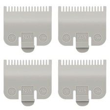 4 PCS Clipper Guards Set for Wahl, 1/2 Guard 3137-101, Premium...