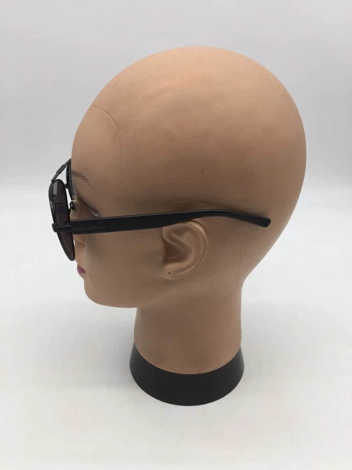 BVLGARI Designer Black Aviator Frame Sunglasses 61-15-138 Black Lens - Image 4 of 4