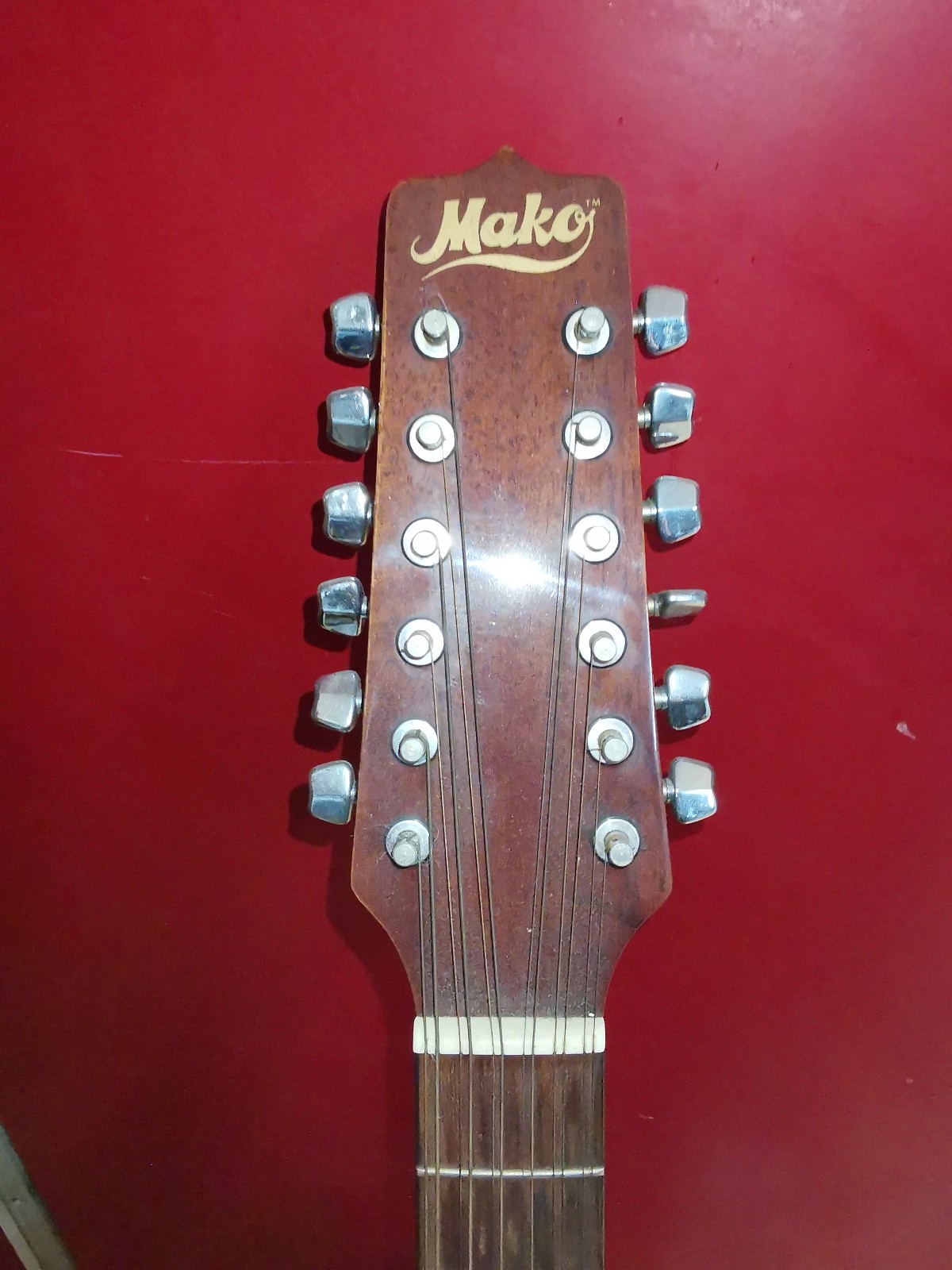 Mako - MA-285 - Chitarra acustica 12 corde - Corea del Sud -1990- come nuova. foto 2
