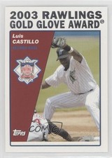 2004 Topps Rawlings Gold Glove Award Luis Castillo #708 0xr2
