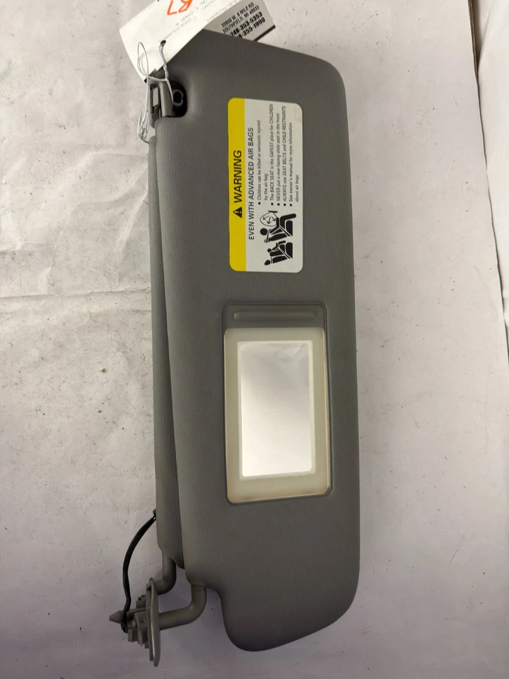 Volkswagen Touareg 2004-2010 parasol delantero izquierdo lado del conductor parasol fabricante de equipos originales Foto 3 de 4