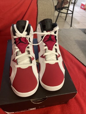 Size 1.5 (PS) - Jordan 6 Retro 2021 Mid Carmine | eBay