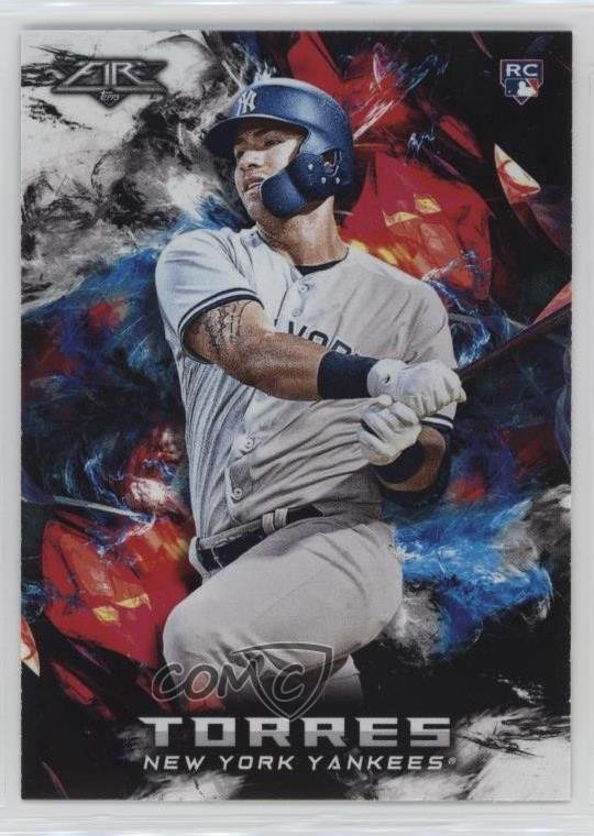 2018 Topps Fire Gleyber Torres #119 1i3m