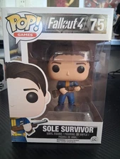 Fallout 4 Sole Survivor Vinyl POP Figure (BOX Wear Figure GOOD CONDITION)