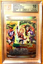 2025 Dragon Ball Miraculous Revival ENERGY MARKER Masters Foil - BGS 10 Pristine