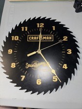 Craftsman Saw Blade Clock for sale | eBay
