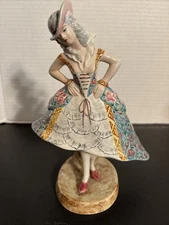 GOLDSCHEIDER MYOTT STAFFORDSHIRE FIGURINE OF A YOUNG WOMAN