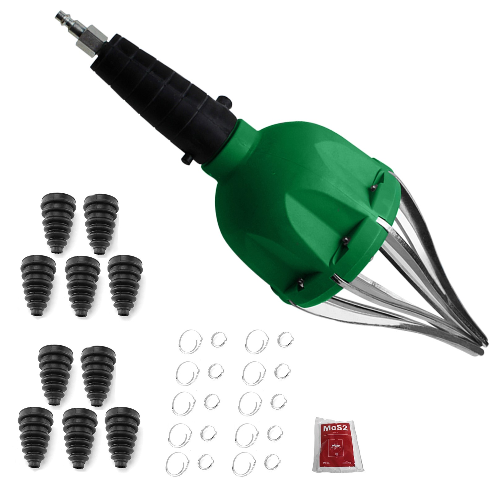 Pince pneumatique pour soufflet de cardan avec 10 joints universels et colliers