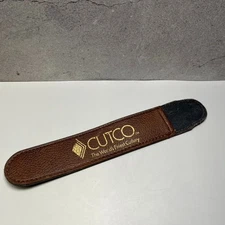 VTG CUTCO LEATHER Blade Cover Sheath Rare Worlds Finest Cutlery Kitchen Tool