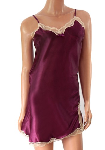 Secret Possessions Satin Chemise Nightdress by Primark Sexy Strappy Nightie Slip - 第 8/9 張圖片