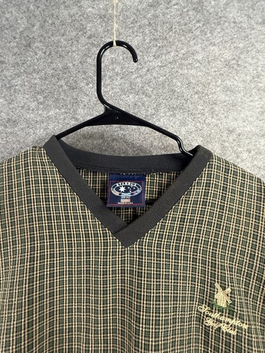 Southampton Golf Club Sweater Men's XL Brown Plaid Pullover Sweater - Picture 4 of 6