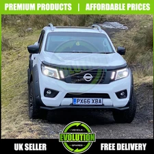 BONNET GUARD BUG BRA DEFLECTOR FITS Nissan NAVARA 2015-2022