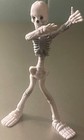 Vintage 1980s I Spy Bendable Poseable Skeleton Toy Figure, Halloween Décor!