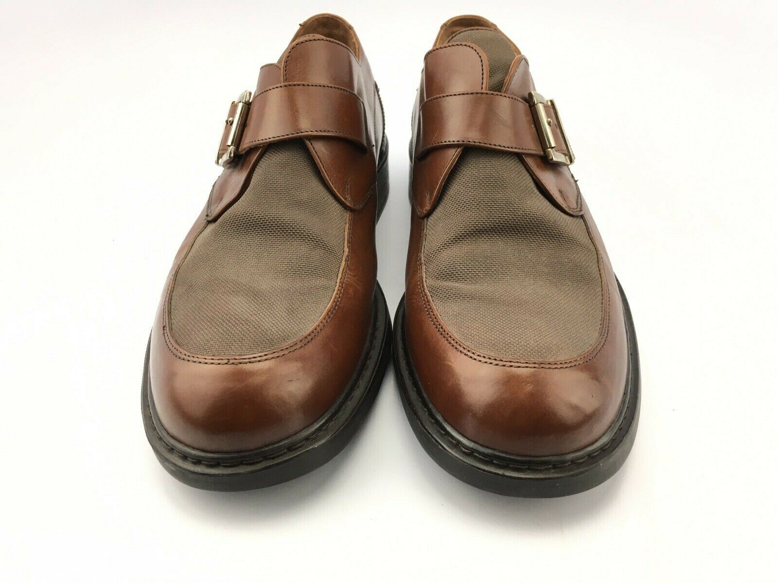 Johnston and Murphy Brown Leather Passport Monk S… - image 5