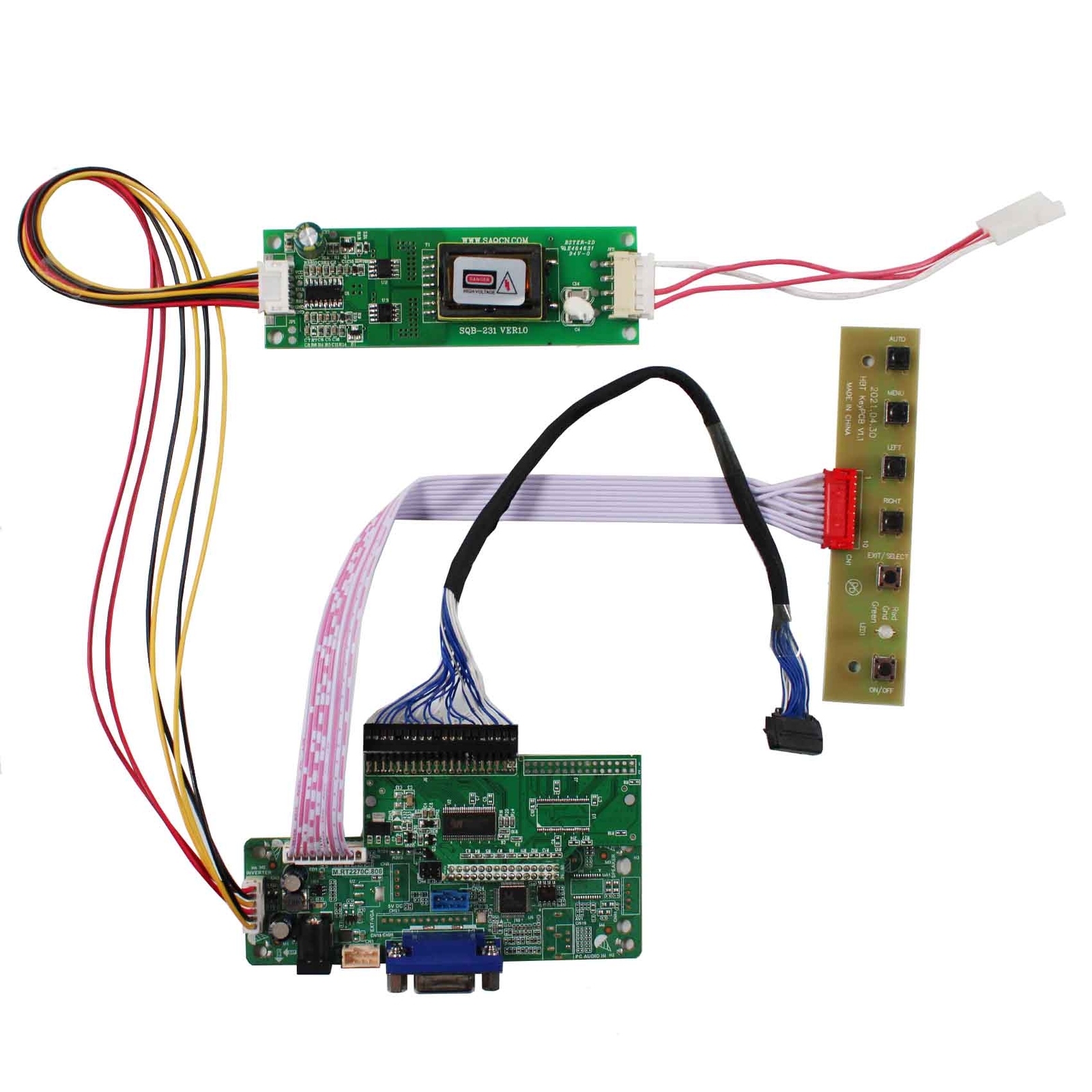 VGA Controller Board For 6.5 inch 640x480 G065VN01 V1 LCD Screen