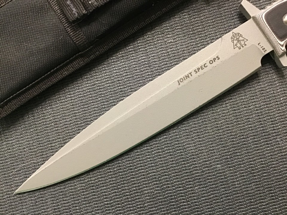 TOPS Knives Joint Spec Ops Fixed Blade Combat Knife RARE and