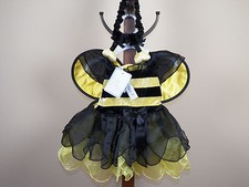 Koala Kids 2-Piece Bee Halloween Costume Girls Sz 3/6M, 6/9M Months NEW W TAGS