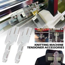 Knitting Machine Tensioner Accessories 2 pcs Removable Yarn Tensioner Adapter