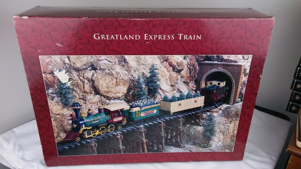 GREATLAND EXPRESS TRAIN Vintage Christmas Train 1992